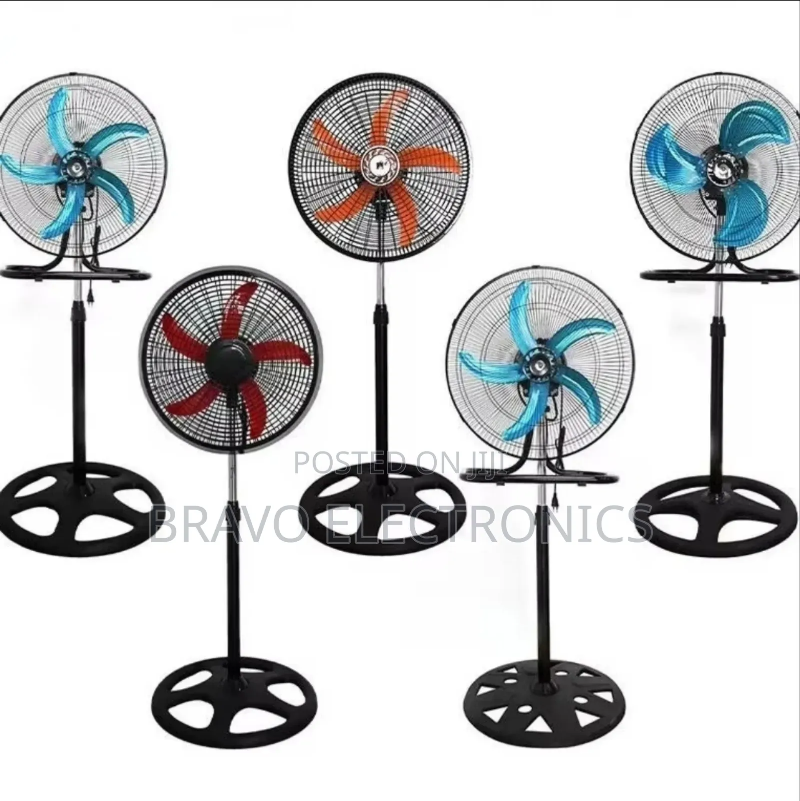 18" Standing Fan Ventilator – Powerful For Your Home Office
