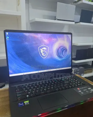 New Laptop MSI Raider GE76 12UGS 16GB Intel Core I9 SSD 1T