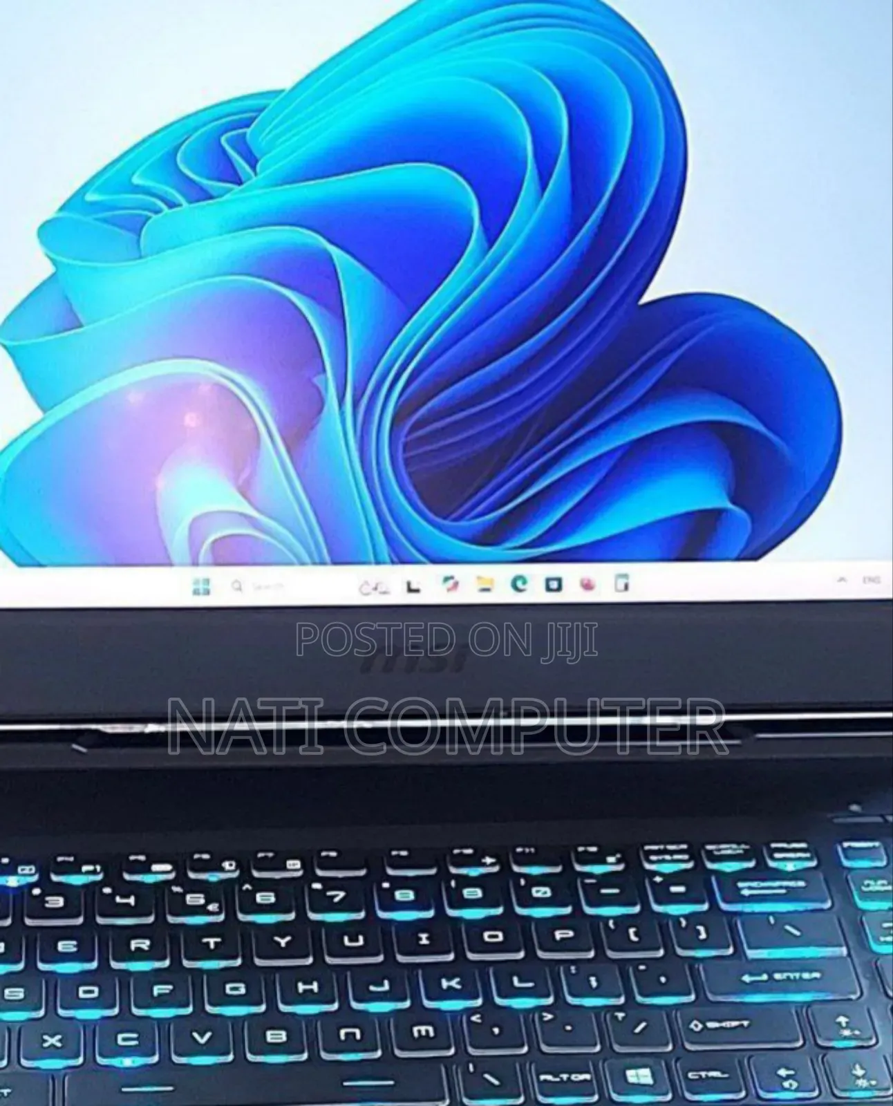 New Laptop MSI GL63 8RD 16GB Intel Core I7 SSD 1T