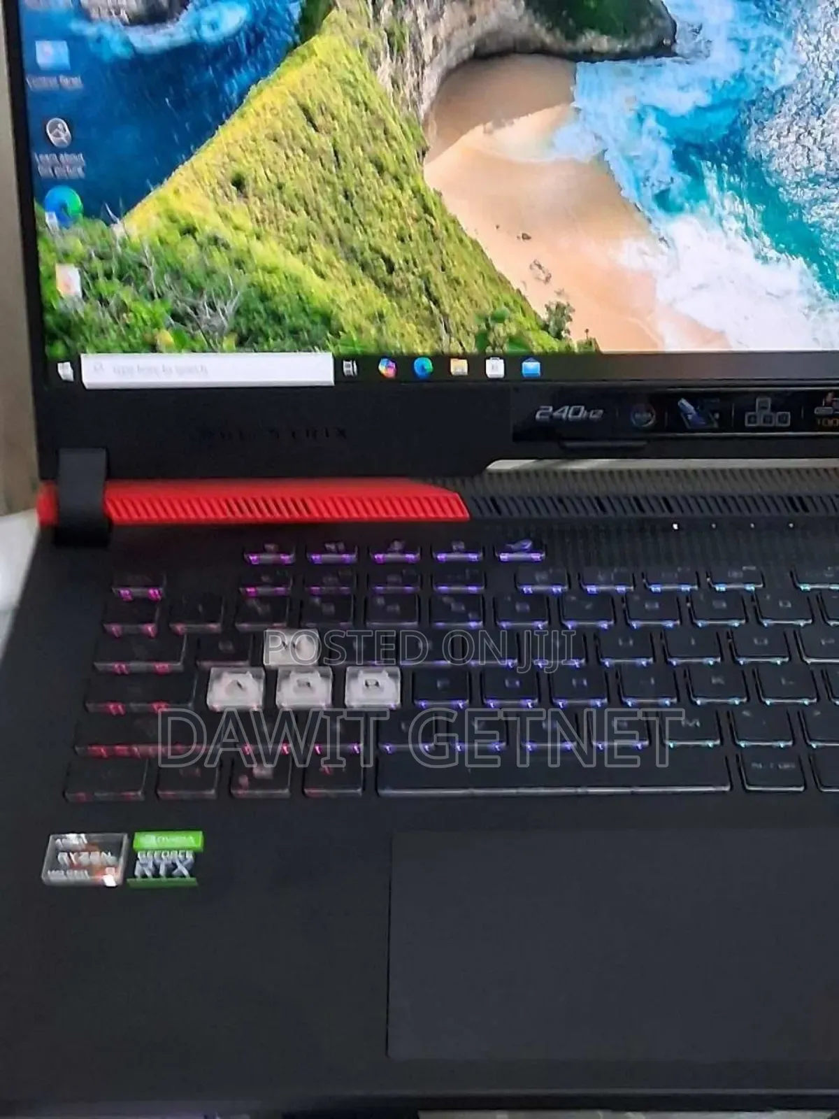 New Laptop Asus ROG Strix G15 16GB Intel Core i9 SSD 512GB