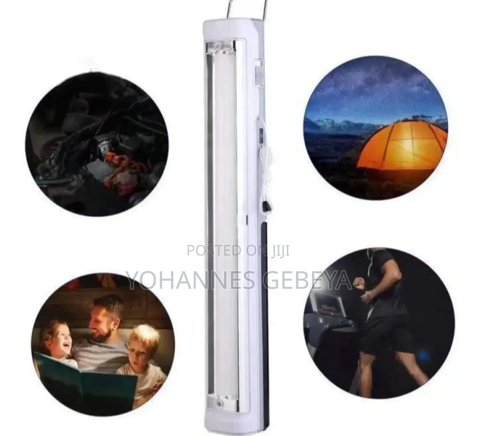 Rechargeable Led Lamp With Built in Stand