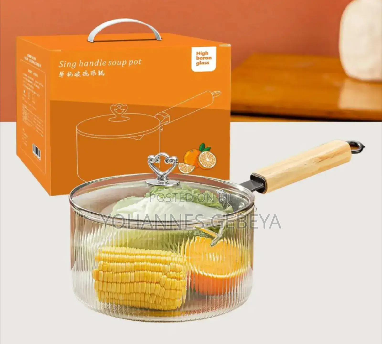 Single Handles Soup Pot