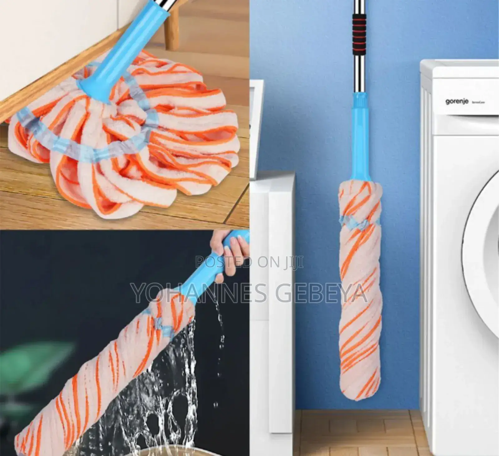 Selft Twisted Microfiber Spin Mop