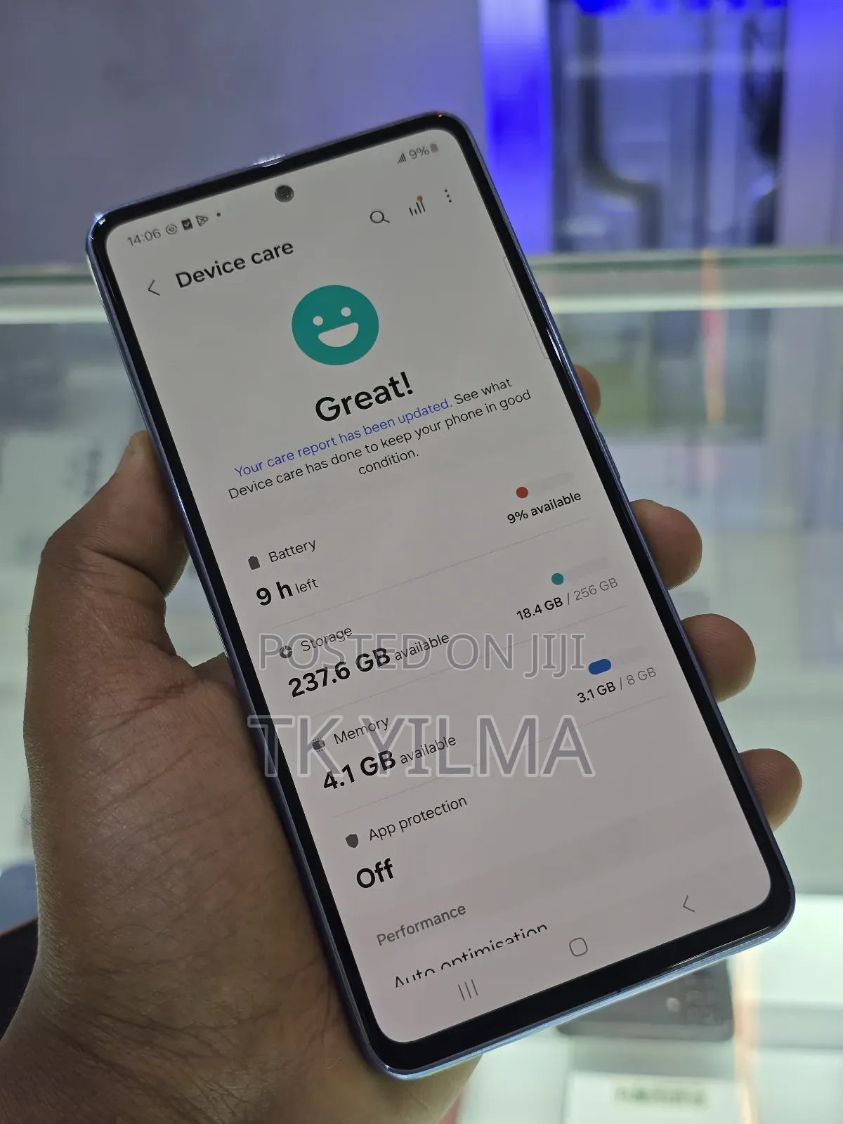 New Samsung Galaxy A53 5G 256 GB Blue