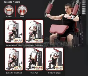 Photo - Sparnod Multiple Function 2 Station Home Gym