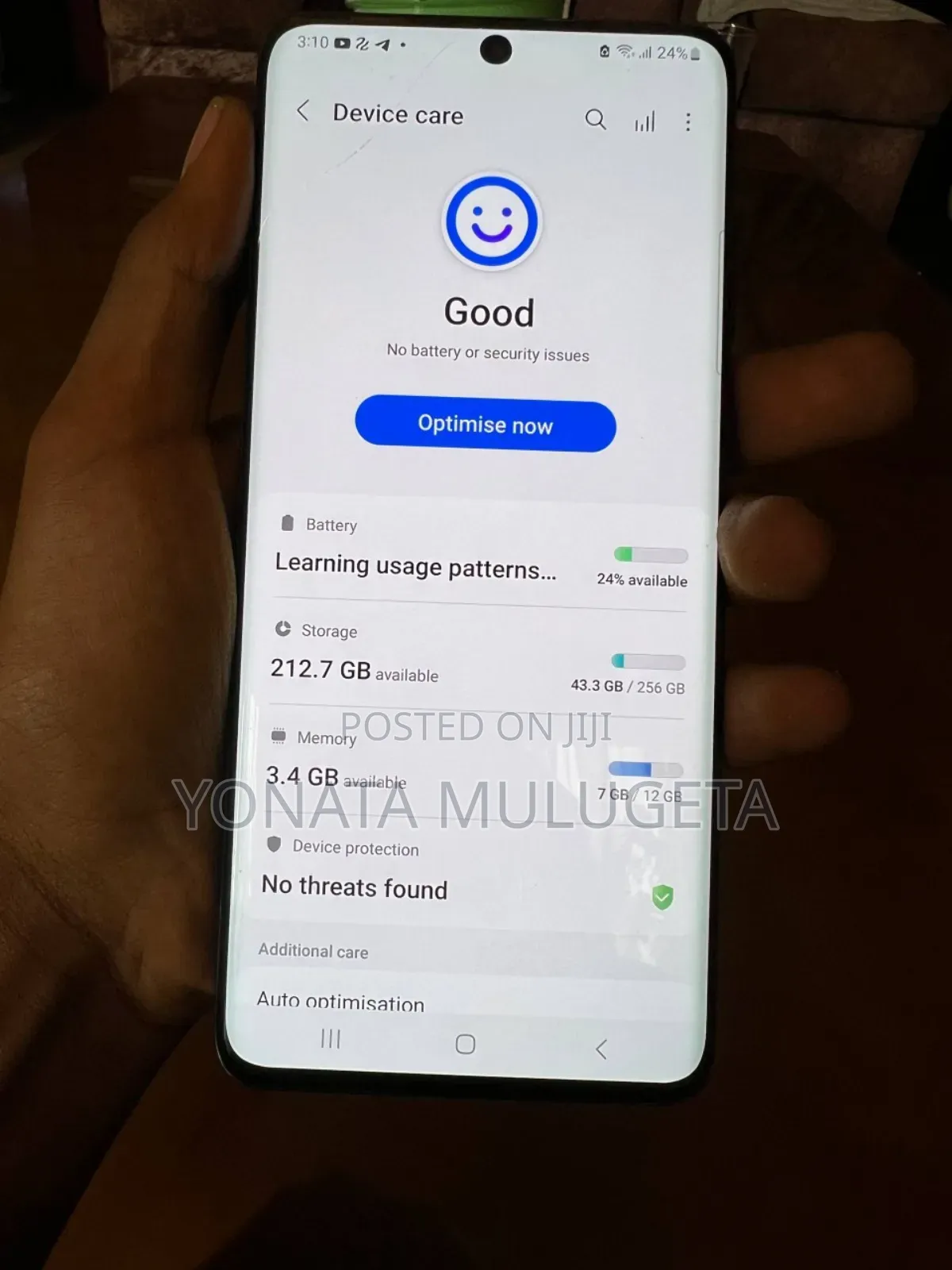 Samsung Galaxy S20+ 5G 256 GB Black