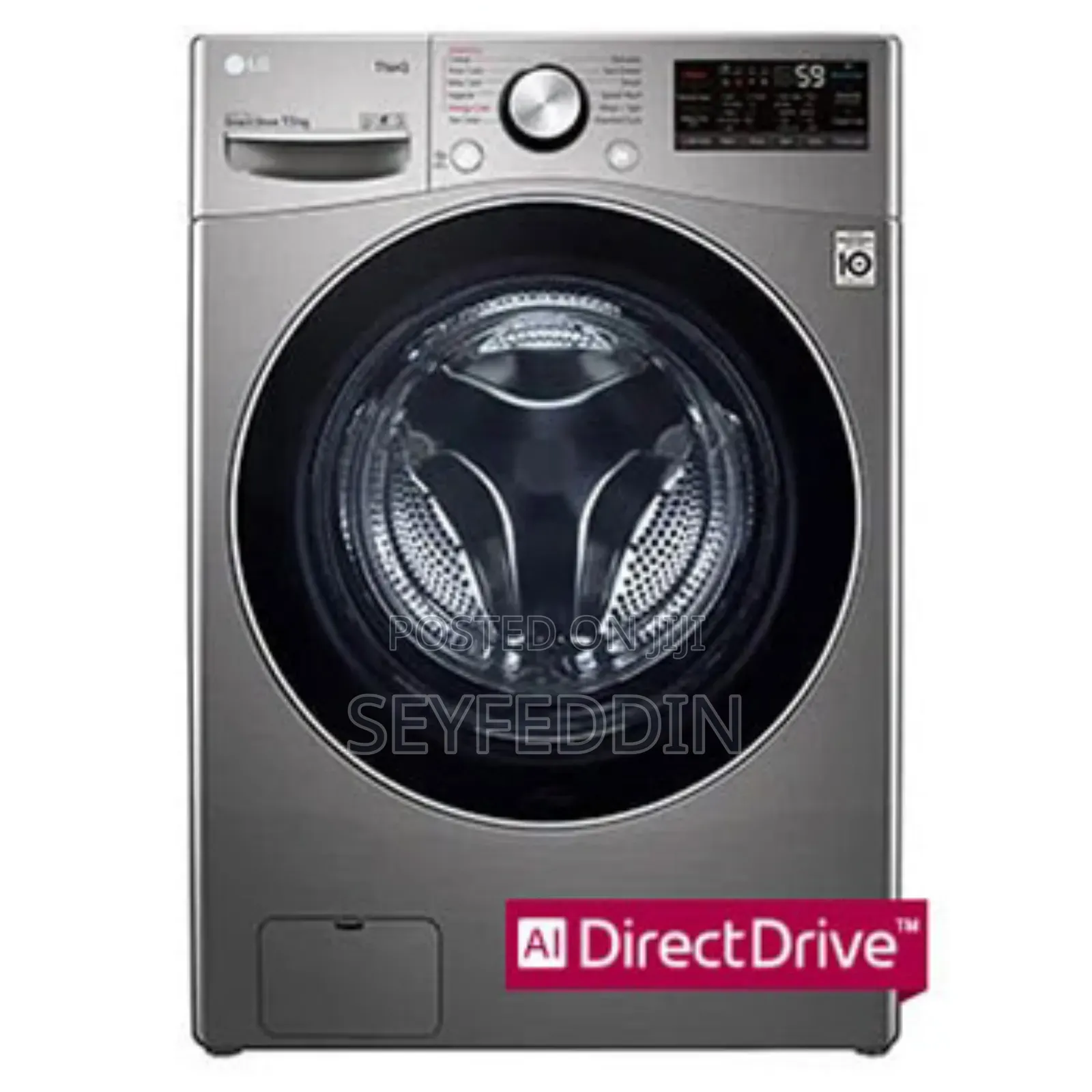 Lg 15/8kg Front Load Combo Washer Dryer With Turbowash 360°