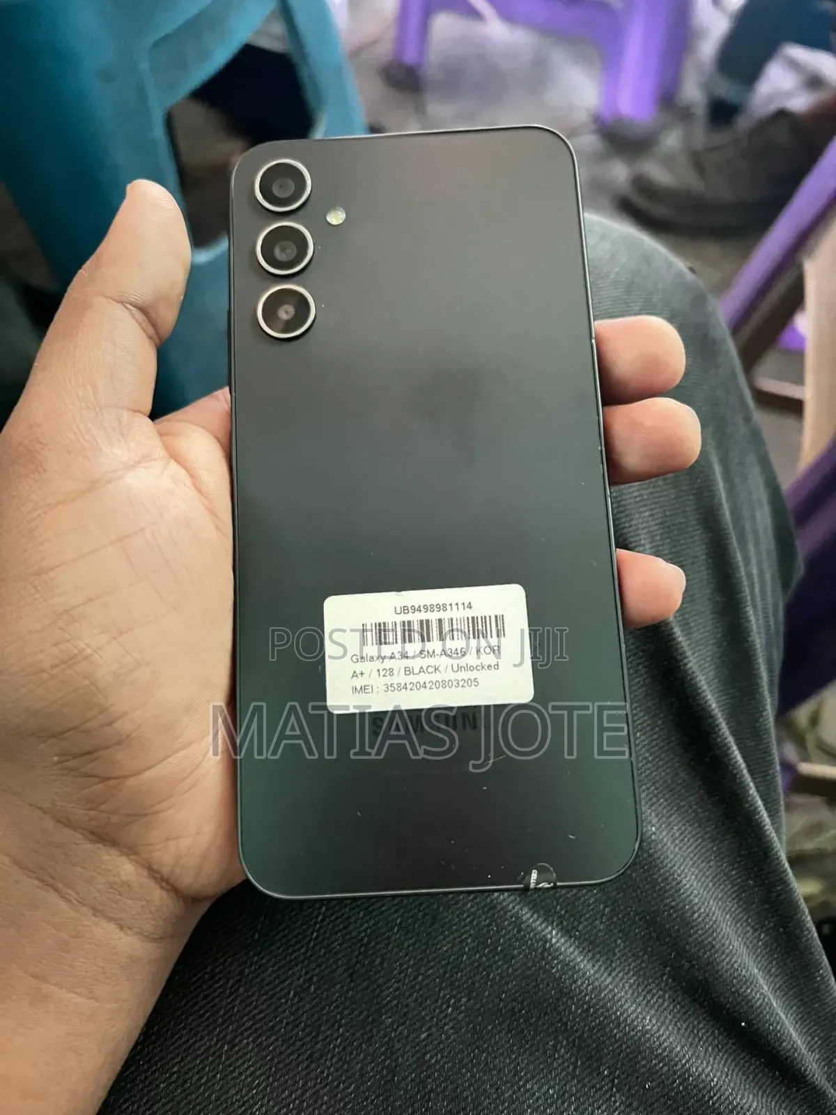 New Samsung Galaxy A34 5G 128 GB Black