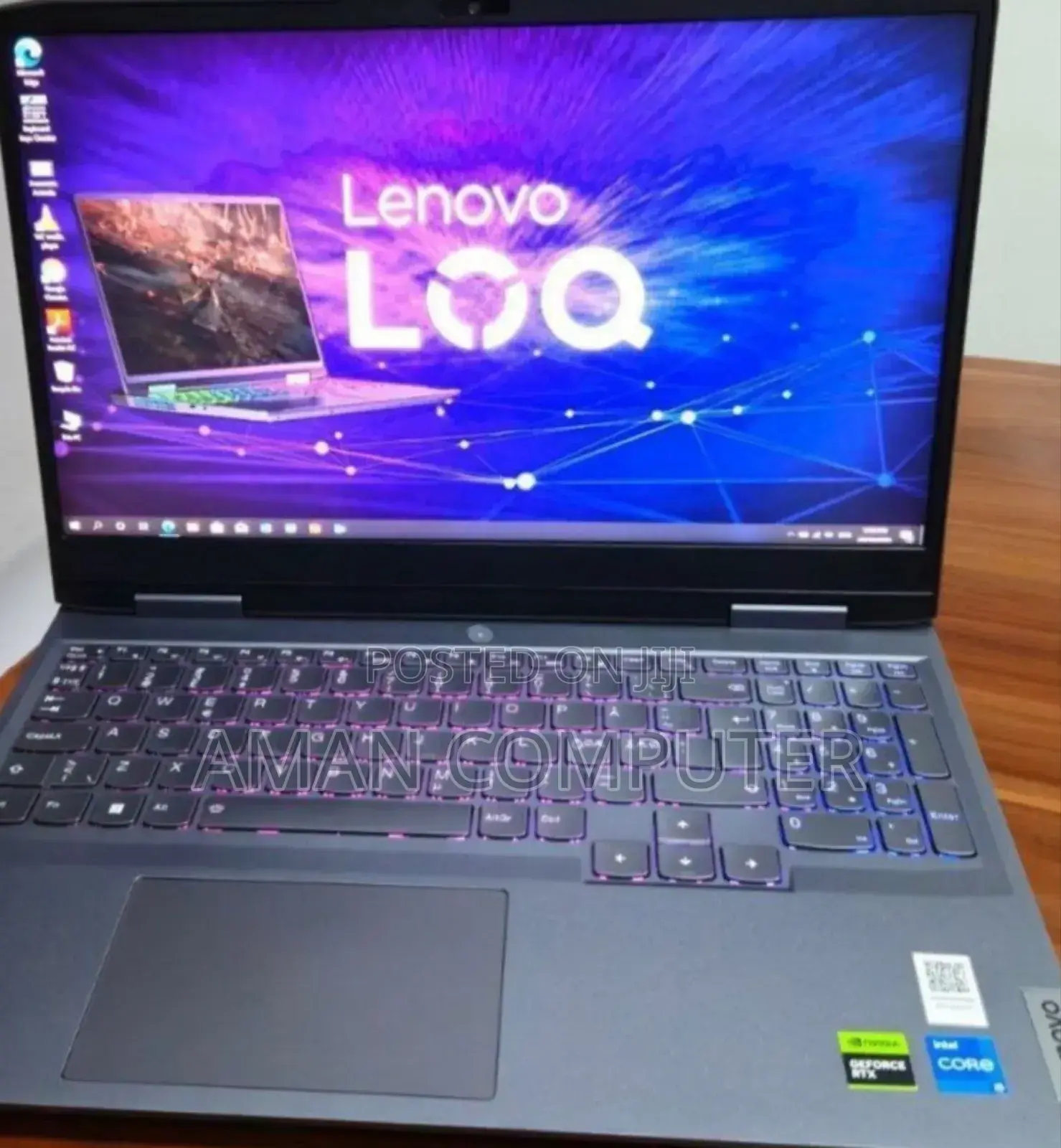 New Laptop Lenovo LOQ 15ARP9 16GB Intel Core I5 SSD 512GB