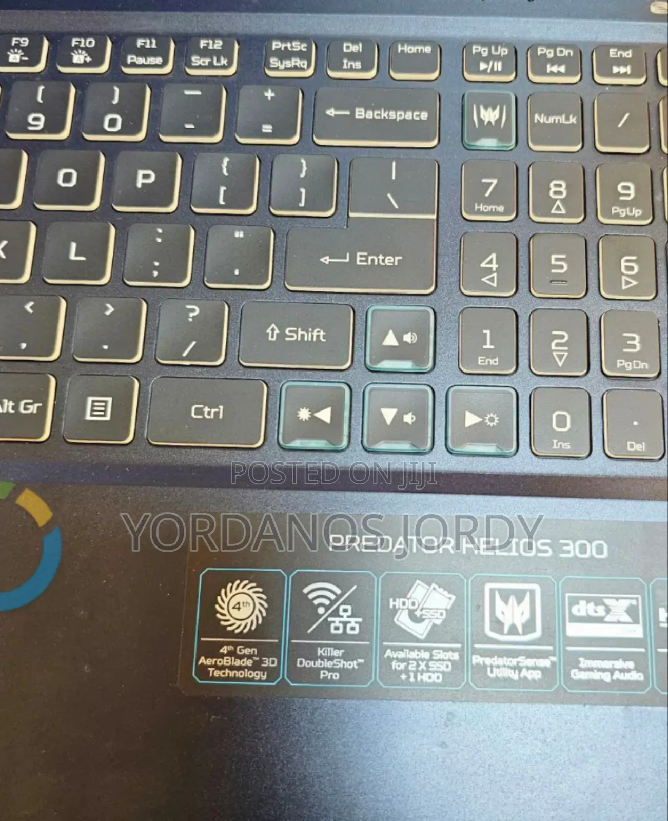 New Laptop Acer Predator Helios 300 16GB Intel Core I7 SSD 1T