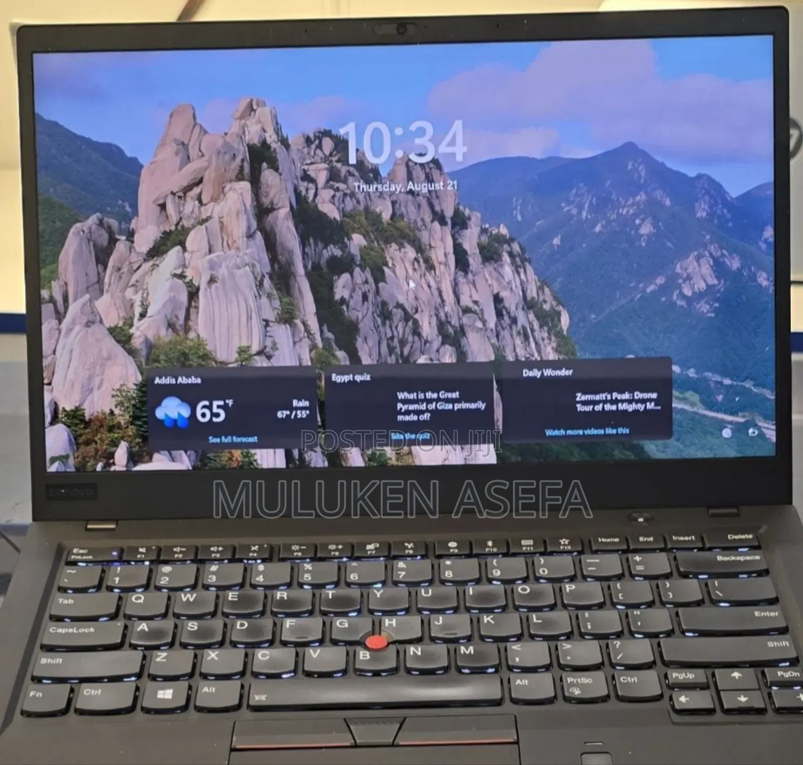 New Laptop Lenovo ThinkPad X1 Carbon 16GB Intel Core I7 SSD 512GB