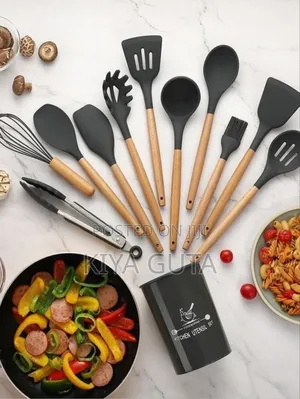 12pcs Silicon Kitchen Set