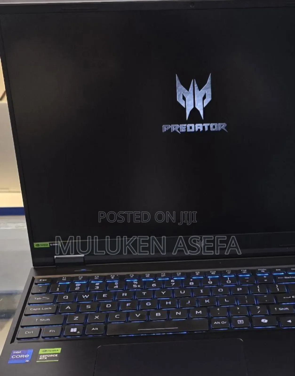 New Laptop Acer Predator 15 16GB Intel Core I9 SSD 1T