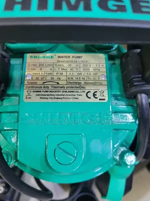 Shimge Water Submersible Pump 1.5hp