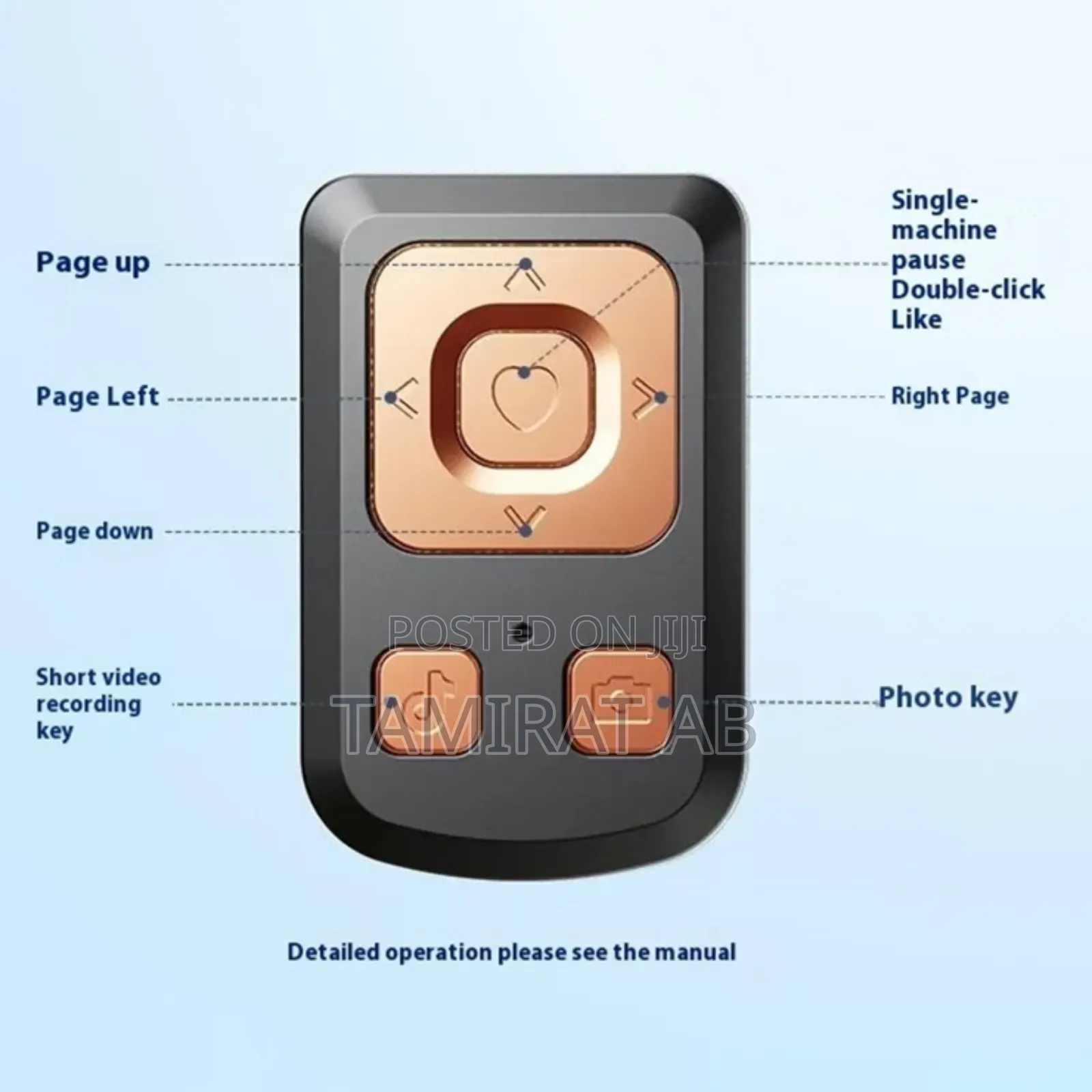 Cl07 Real Time Projection Screen Selfie Stick, Tripod With Remote