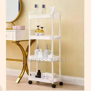 4-Layer Movable Kitchen Storage Rack/Shelf