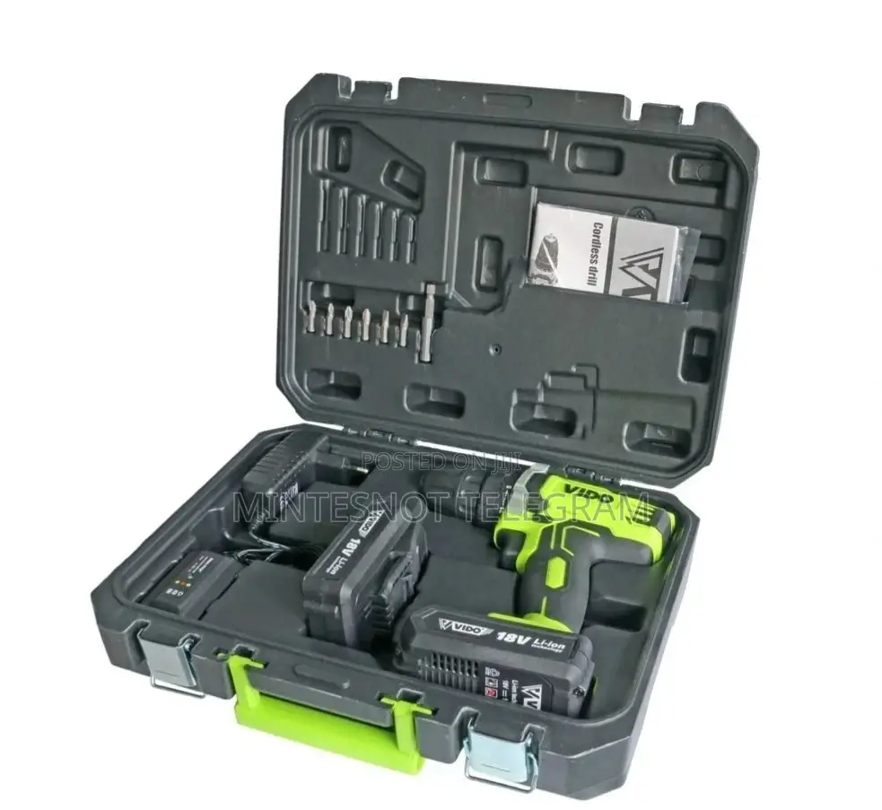 Vido Chargeable Drill 18v