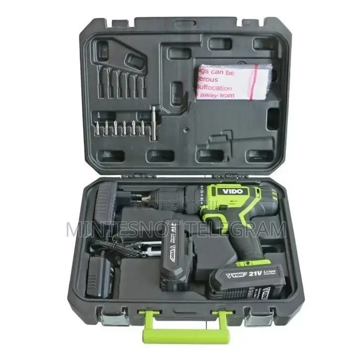 Vido Chargeable Drill 18v