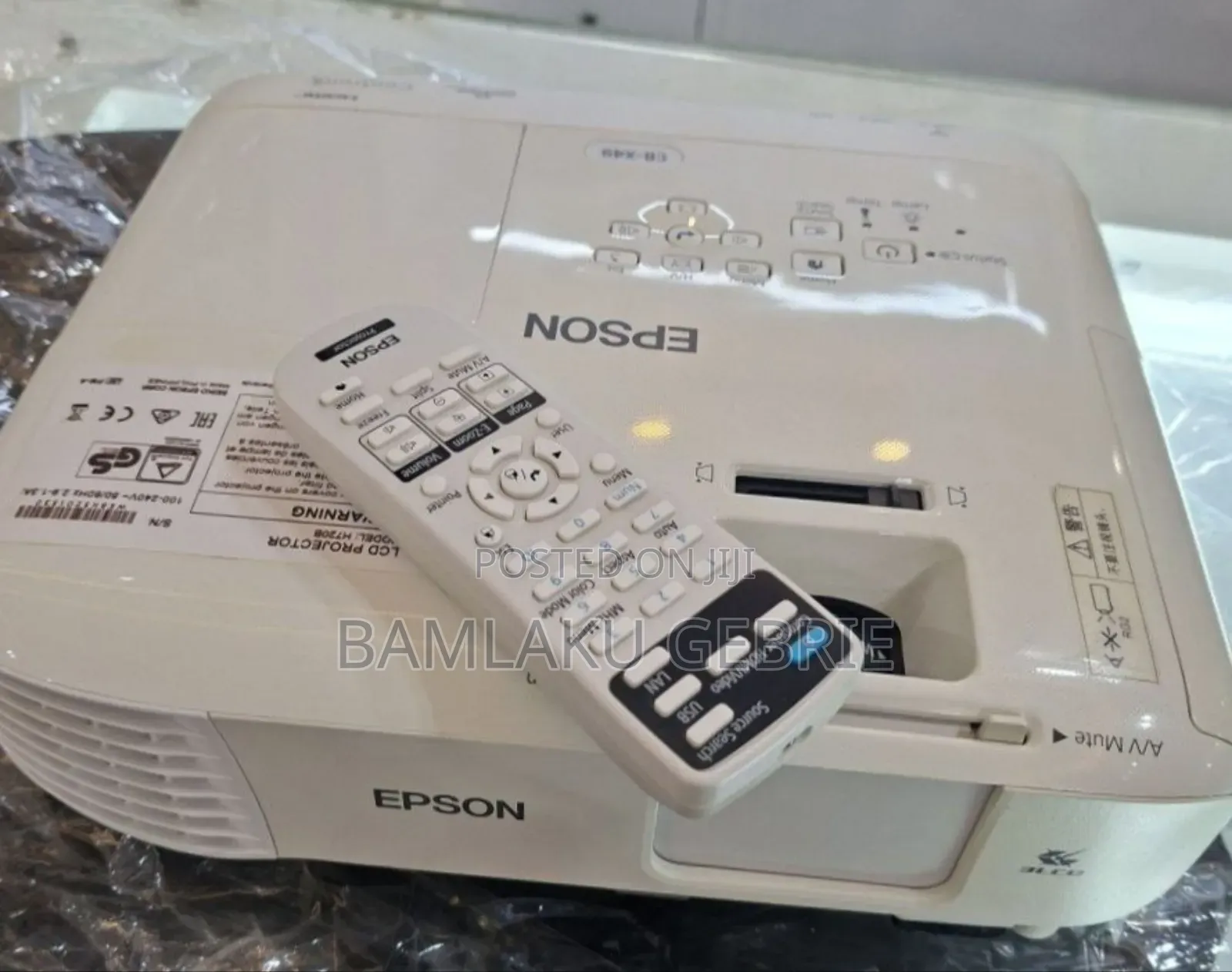 Brand New Epson Cb-X49 Projector
With Bag