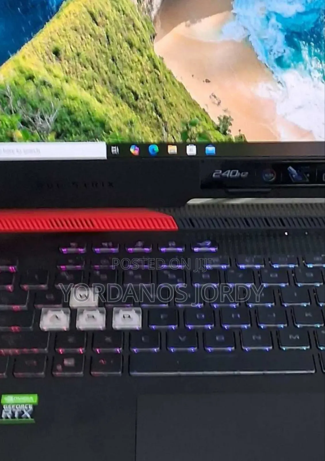 New Laptop Asus ROG Strix G15 16GB AMD Ryzen 9 SSD 512GB