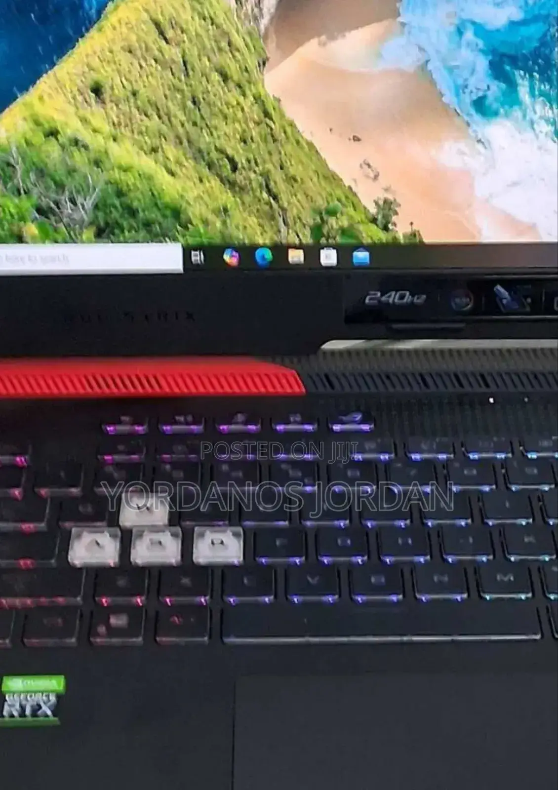 New Laptop Asus ROG Strix G15 16GB AMD Ryzen 9 SSD 512GB