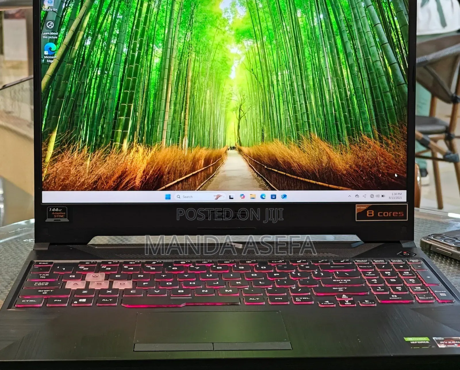 New Laptop Asus TUF Gaming A15 16GB AMD Ryzen 9 SSD 512GB