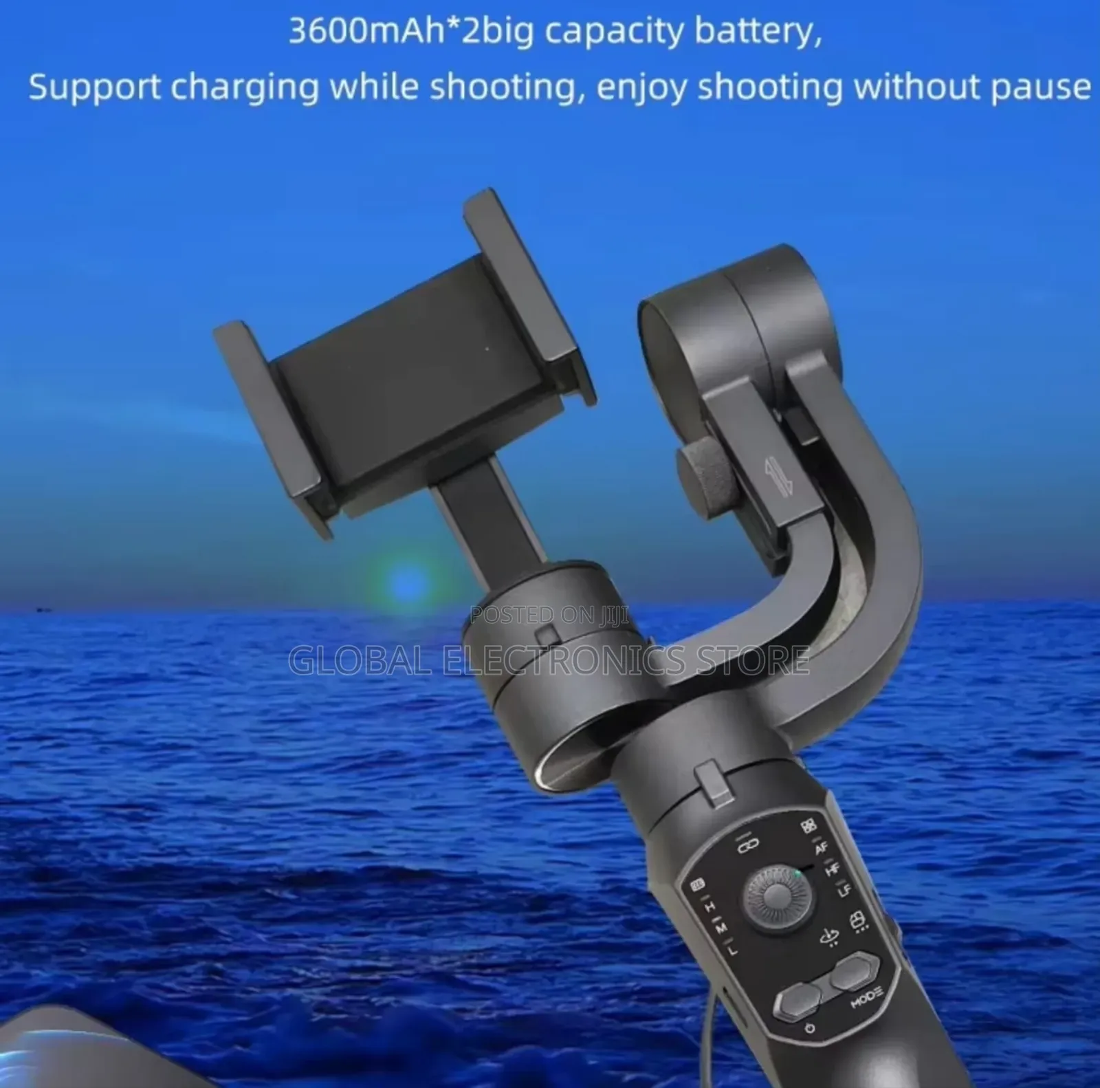 Ai Face Tracking 3-Axis Ai Stabilization
Gimbal Stabilizer