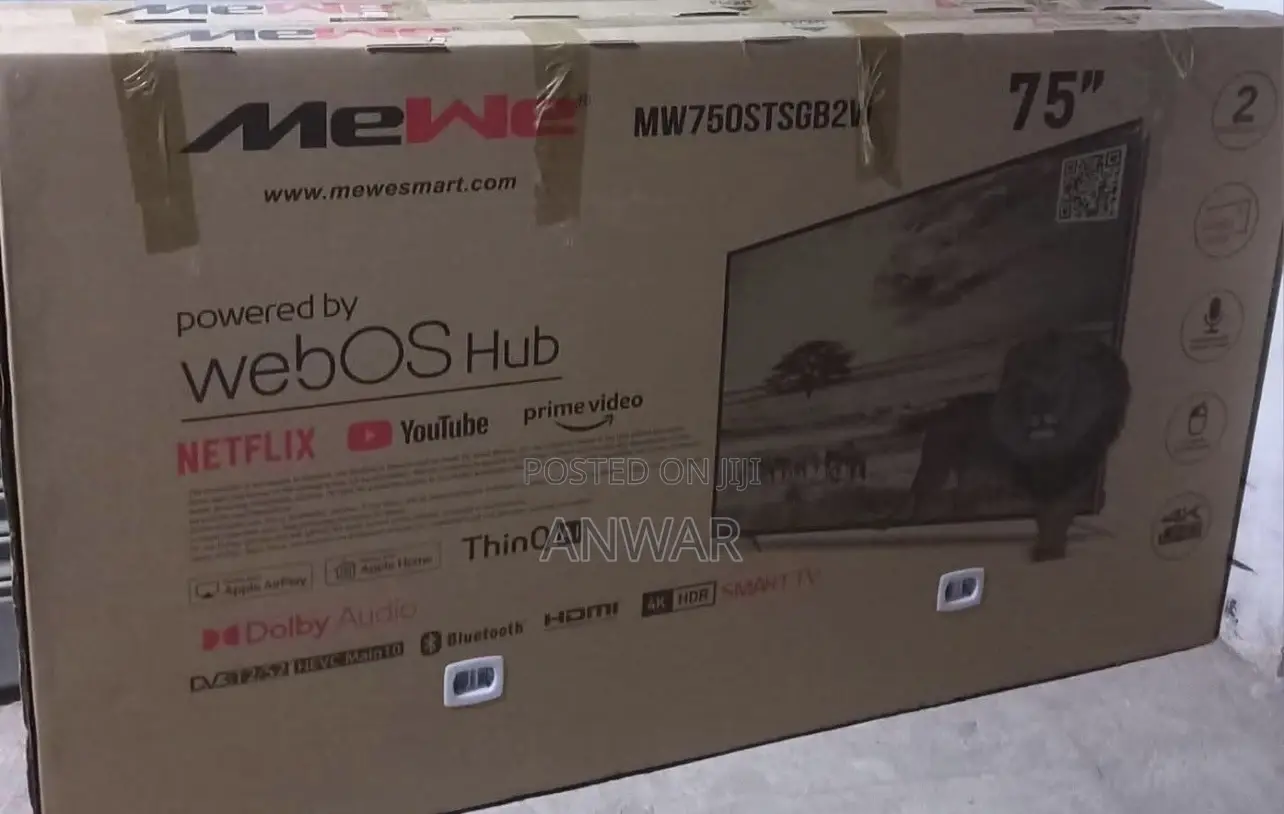 Mewe 75 Inch Tv