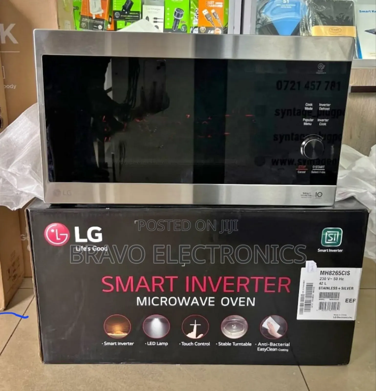 Lg 42l Smart Inverter Microwave Oven – Touch Control, Easy Clean