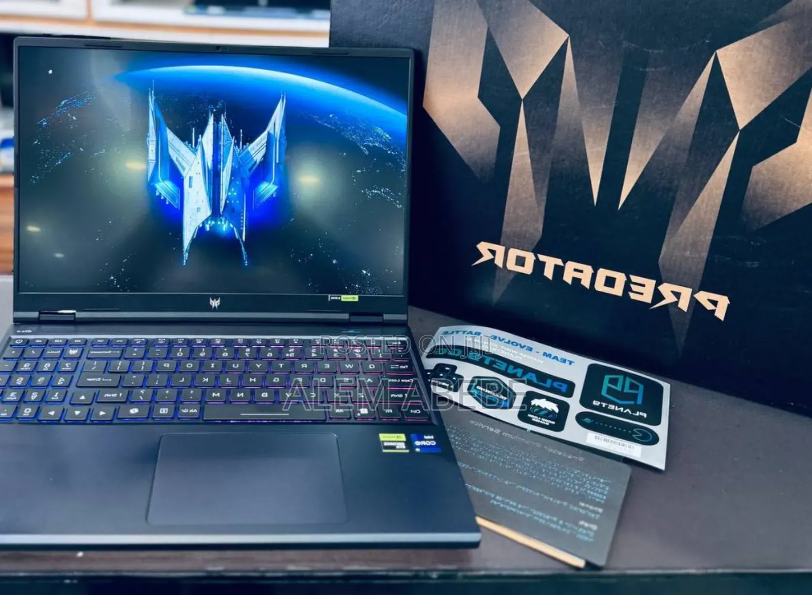 New Laptop Acer Predator 17 16GB Intel Core I9 SSD 1T