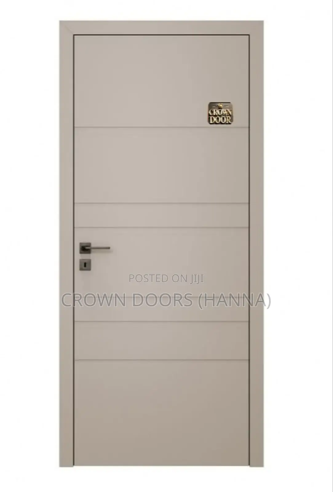 Crown Engineered Doors Made of Lime Stone, Wooden Fiber Composites
