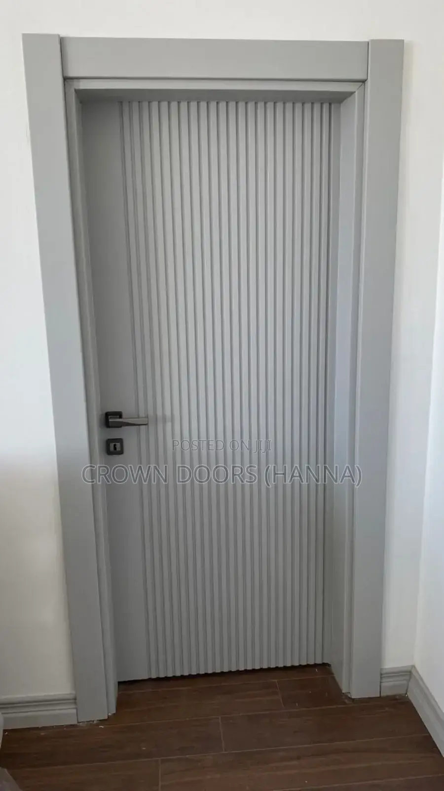 Crown Engineered Doors Made of Lime Stone, Wooden Fiber Composites