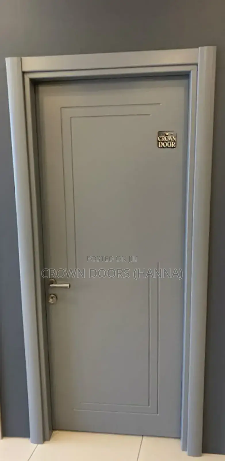 Crown Engineered Doors Made of Lime Stone, Wooden Fiber Composites