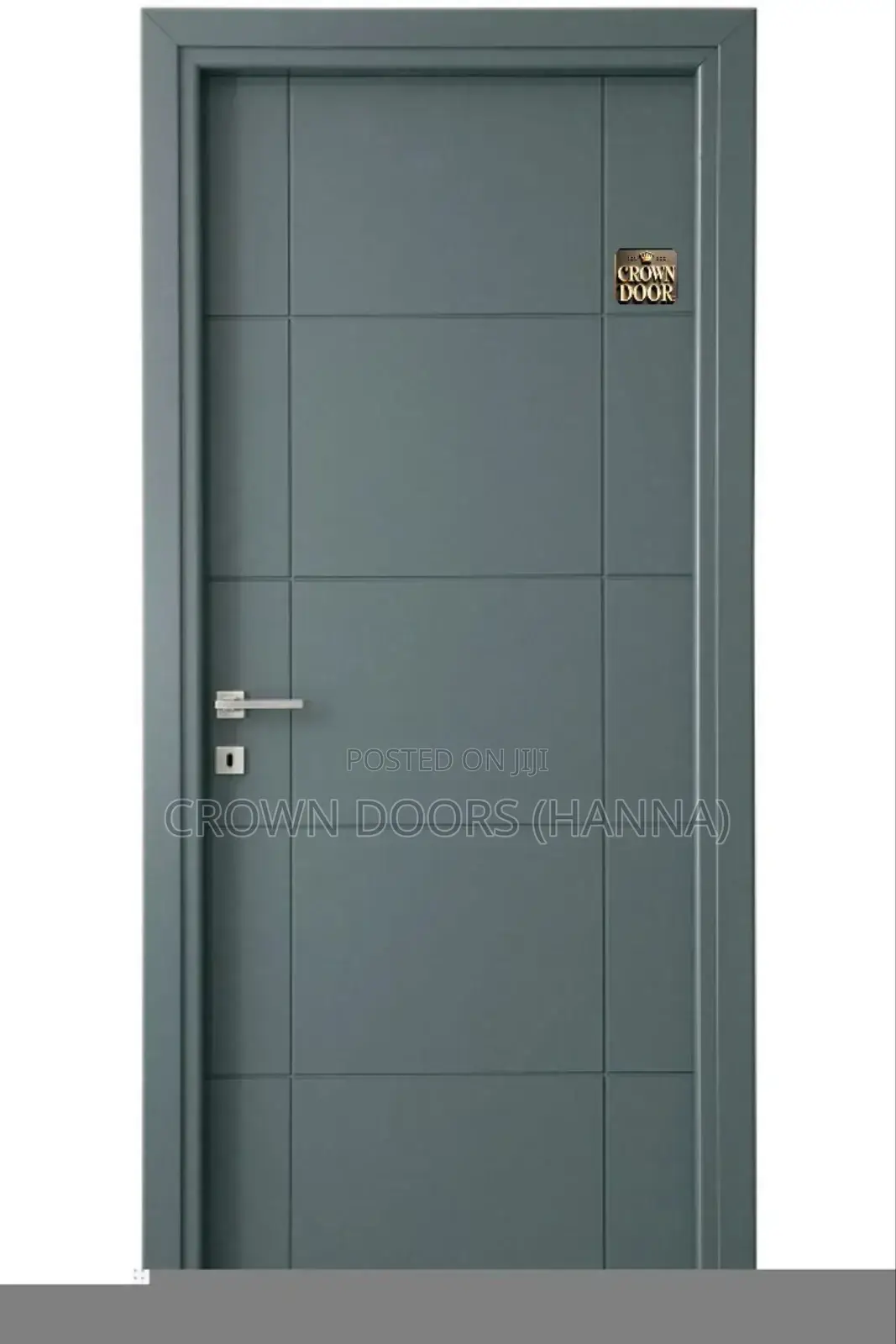 Crown Engineered Doors Made of Lime Stone, Wooden Fiber Composites