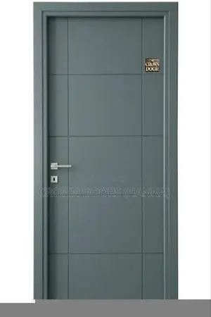 Photo - Crown Engineered Doors Made of Lime Stone, Wooden Fiber Composites