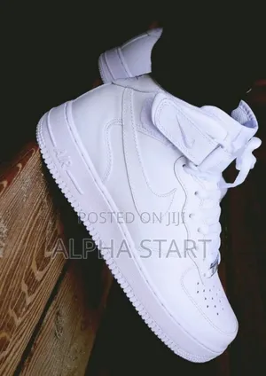 Nike Air Force White Full Black Premium Quality New Arrival