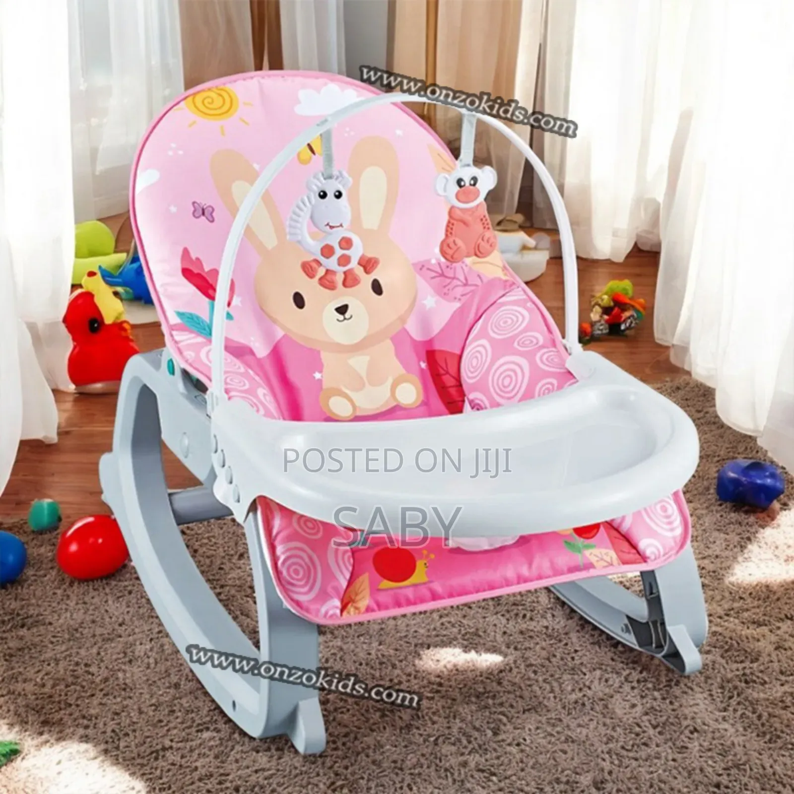 3 in 1 Newborn to Toddler Rocker