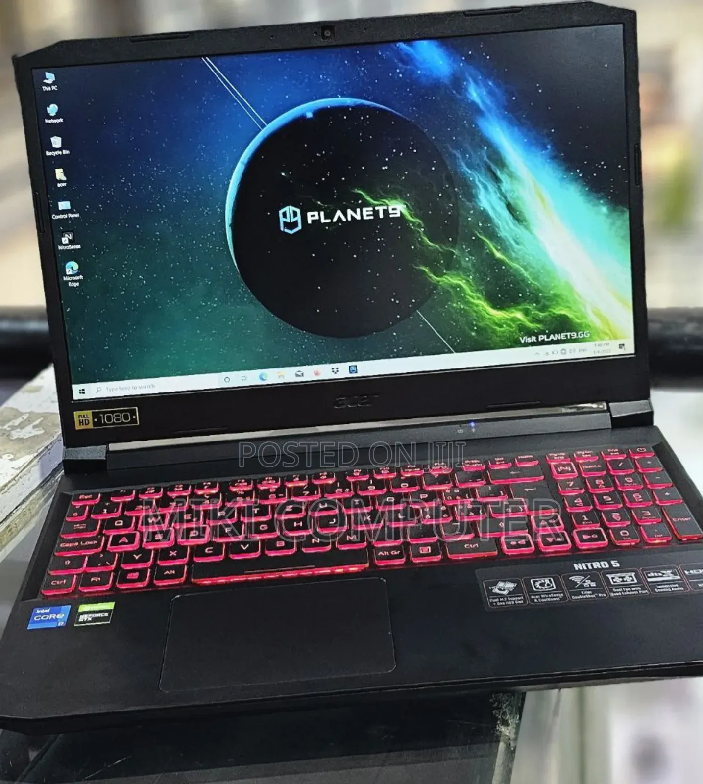 New Laptop Acer Nitro 5 16GB Intel Core I7 SSD 512GB