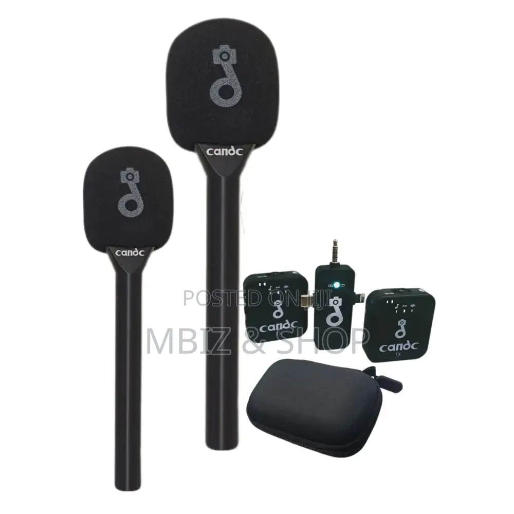 Cad Dual Mic Wireless Interview Microphone