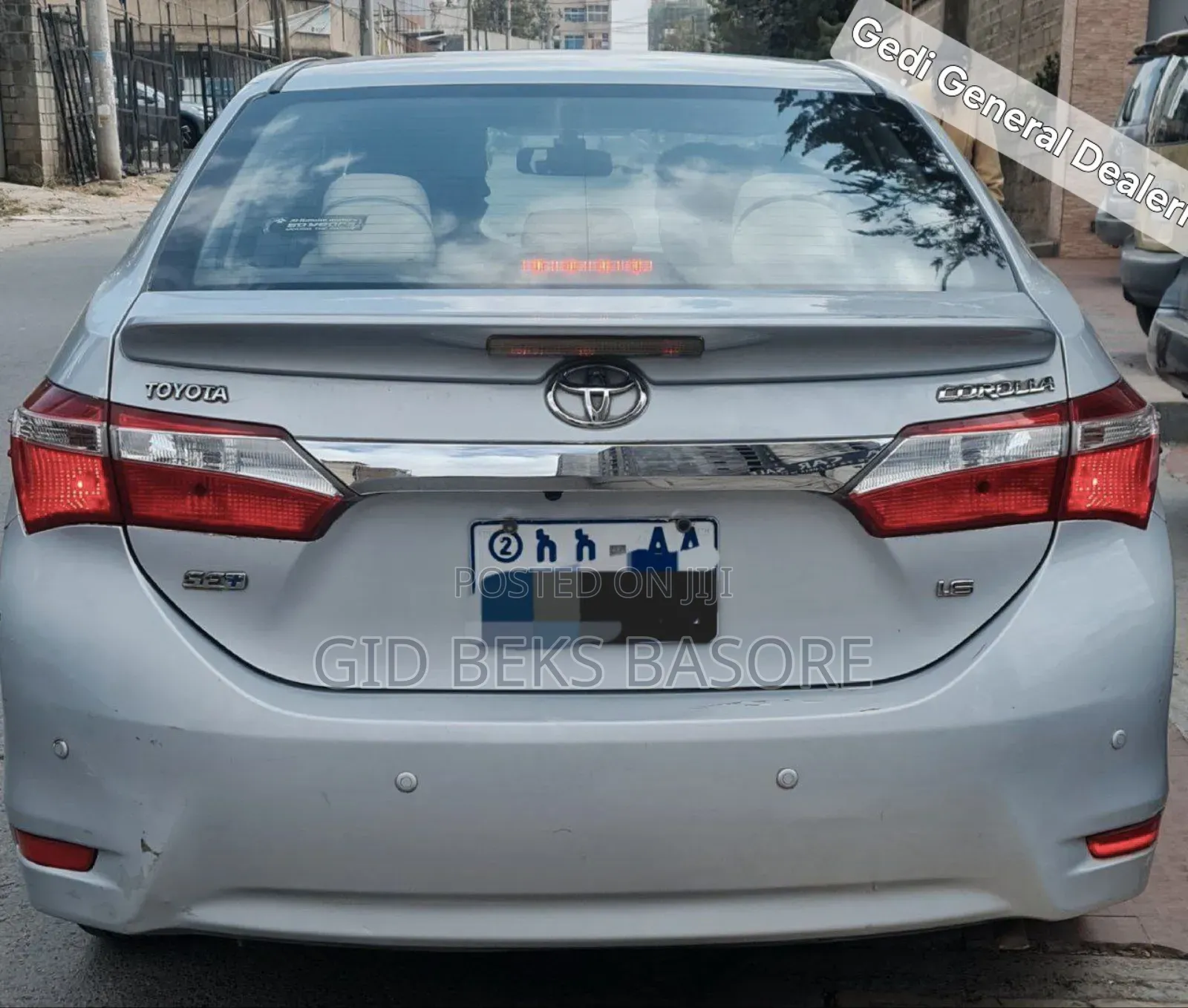 Toyota Corolla 2015 Silver