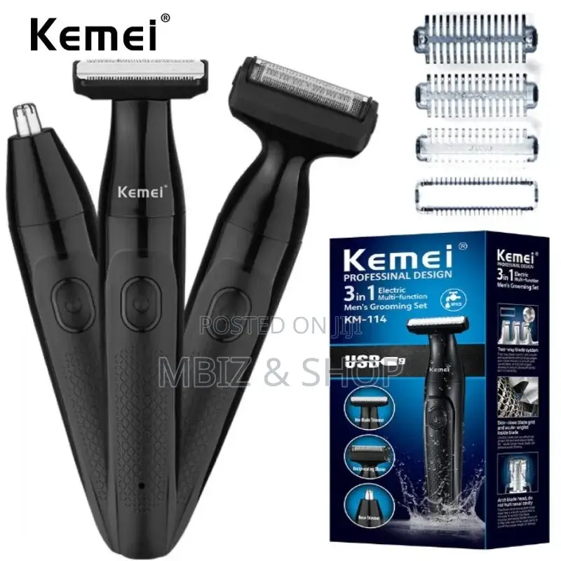 Kemei 3-in-1 Professional Hair Trimmer