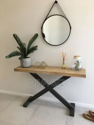 Console Table. With Mirror