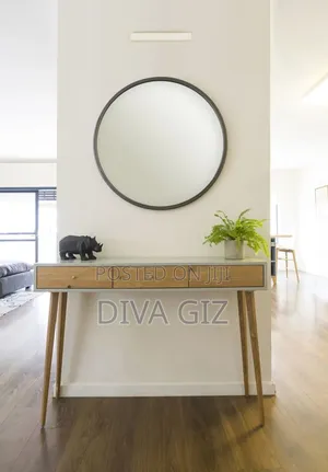 Console Table. With Mirror