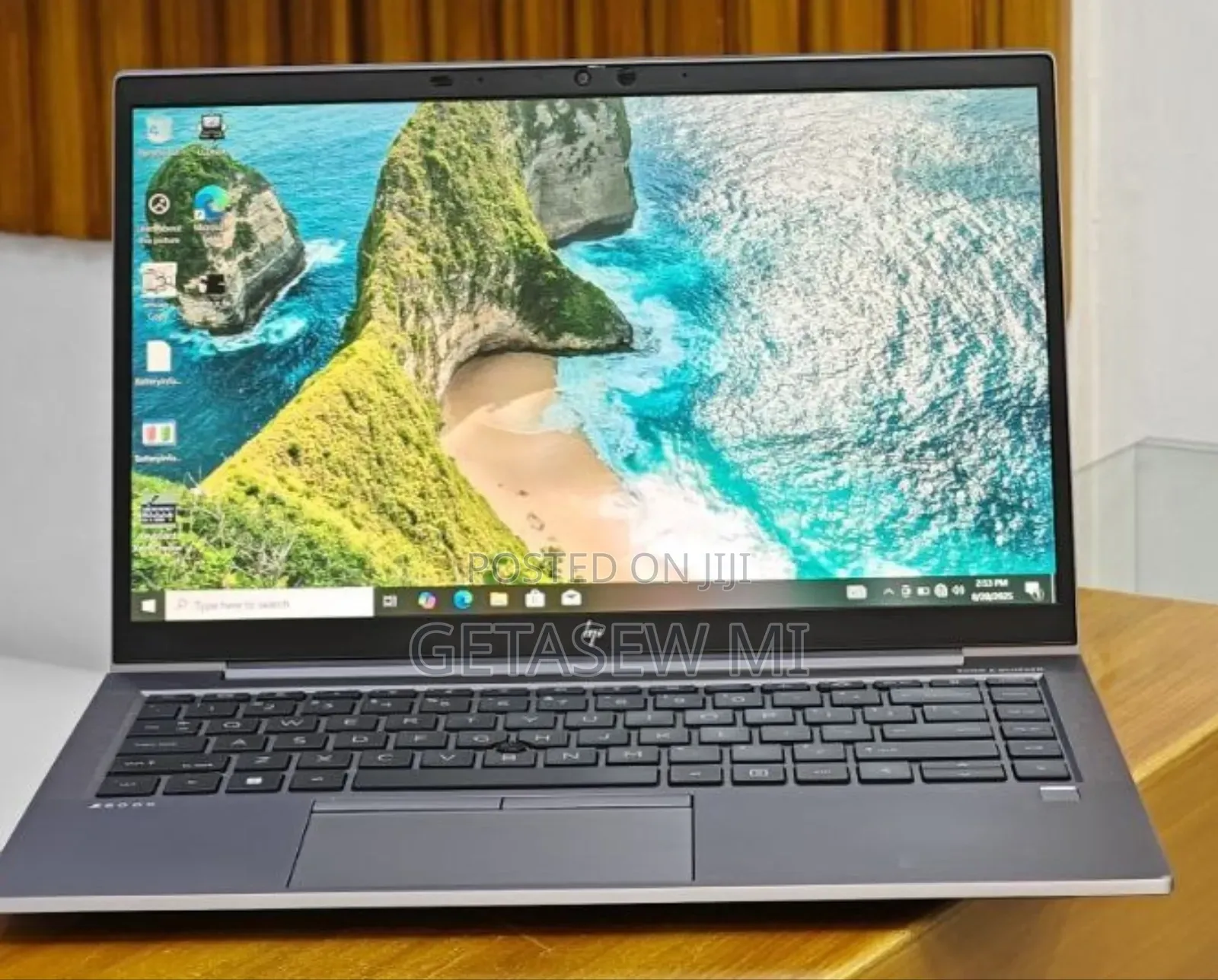 New Laptop HP ZBook 14 16GB Intel Core I7 SSD 512GB