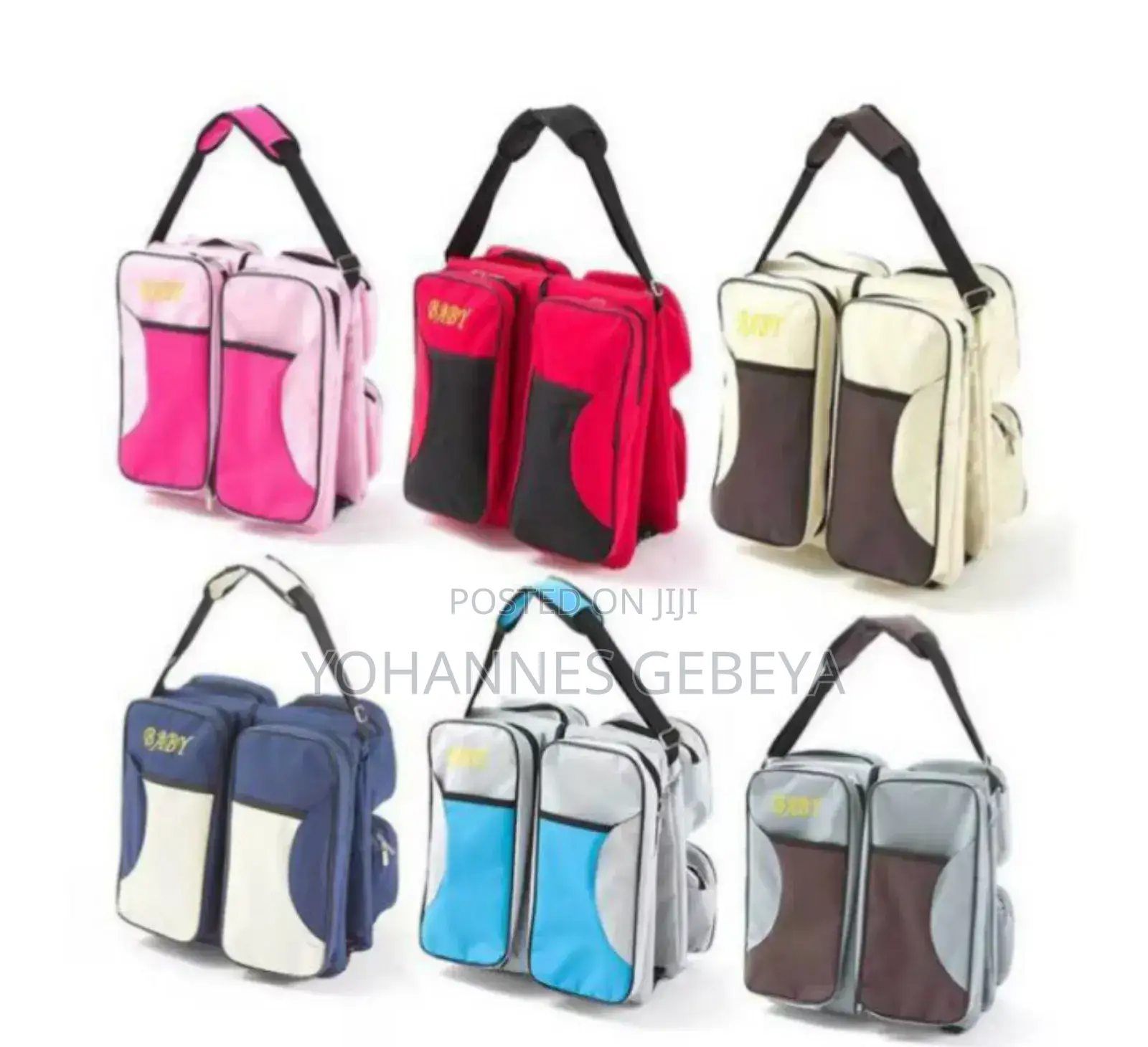 Multifunction Foldable Baby Diaper Bag
