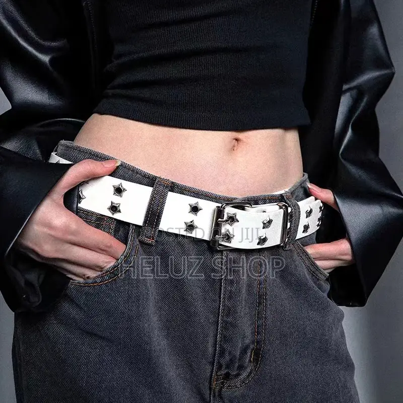 Aesthetic Belts in Black and White Color