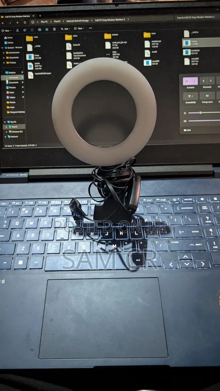 Original Table Stand Ring Light