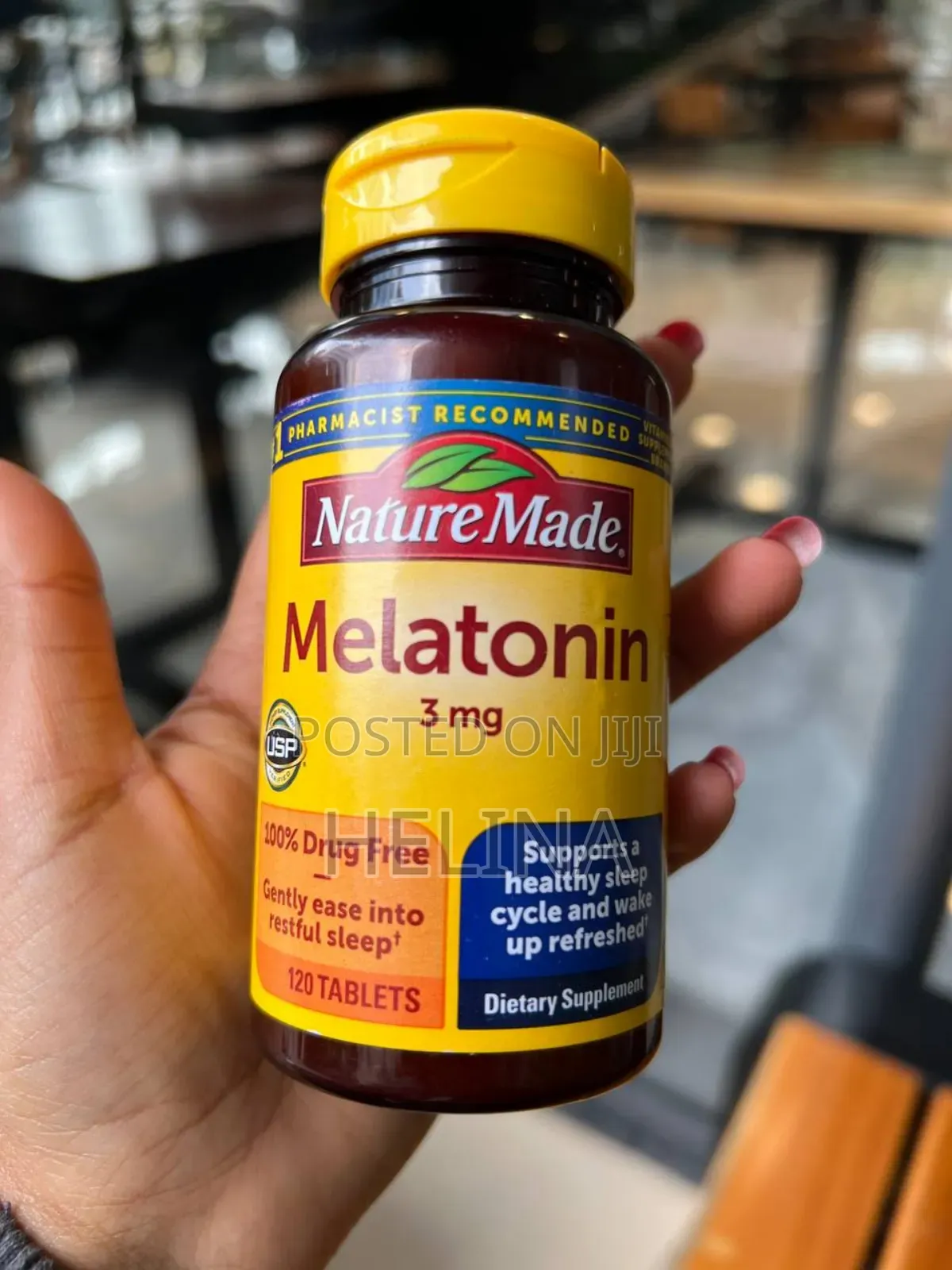 Melatonin 3mg for Restful Sleep Wake Up Refreshed Direct From Usa