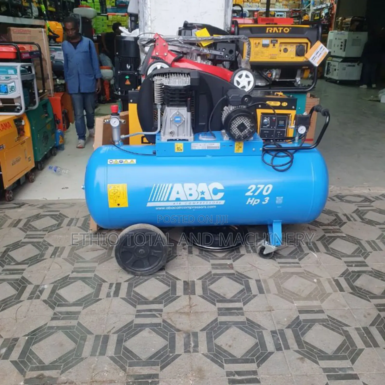 Abac 270 Air Compressor