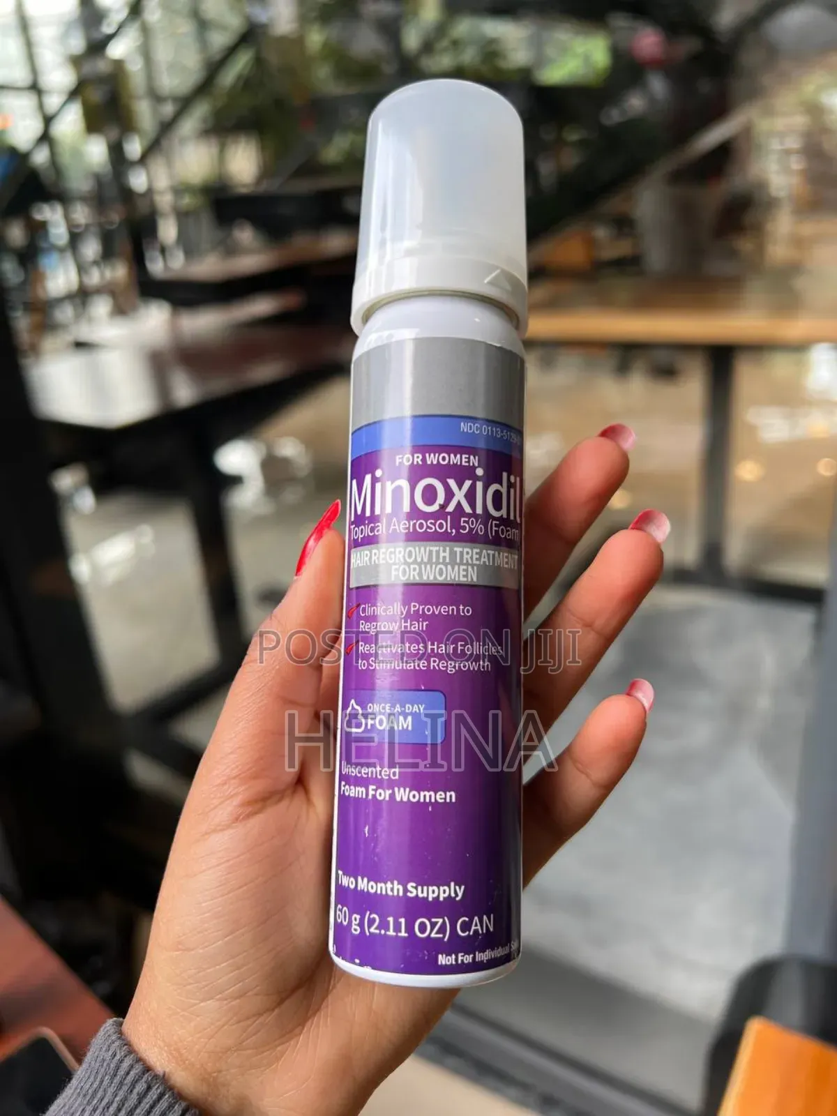 5% Foam Minoxidil ለሴቶች Direct From Usa 2 Month Supply